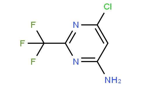 6-氯-2-三氟甲基嘧啶-4-胺