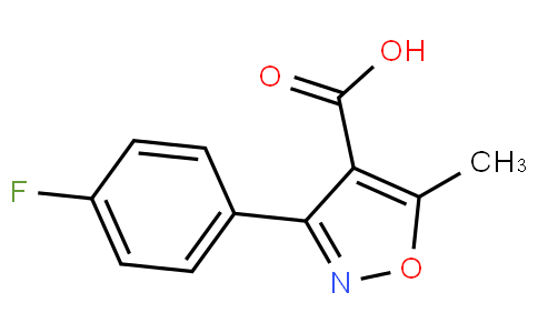3-(4-Fluorophenyl)-5-methylisoxazole-4-carboxylic acid