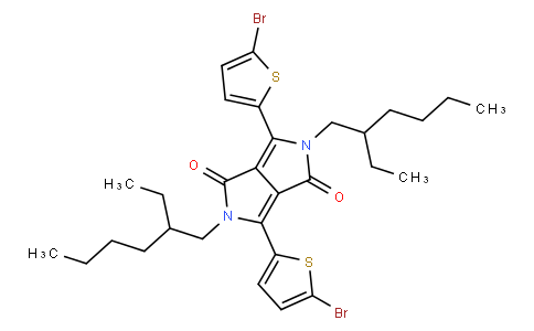 1,4-bis(5-bromothiophen-2-yl)-2,5-bis(2-ethylhexyl)pyrrolo[3,4-c]pyrrole-3,6-dione