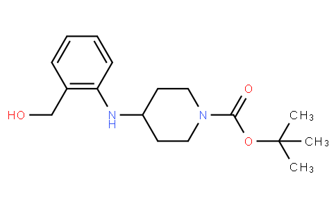 1-叔丁氧羰基-4-(2-羥甲基苯基氨基)哌啶