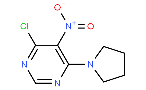 4-chloro-5-nitro-6-pyrrolidin-1-ylpyrimidine