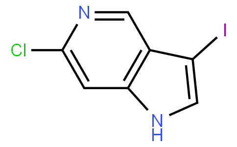 6-氯-3-碘-5-氮雜吲哚