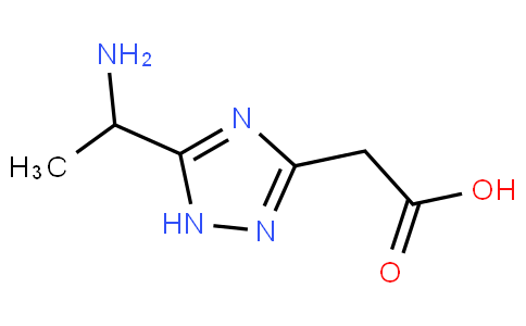 [5-(1-氨基-乙基)-4H-[1,2,4]噻唑-3-基]-乙酸鹽酸鹽
