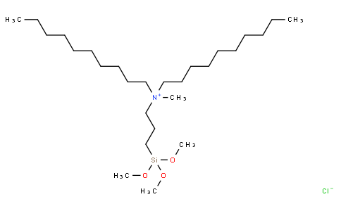 didecyl-methyl-(3-trimethoxysilylpropyl)azanium,chloride