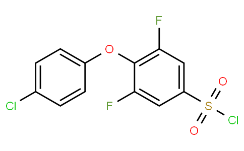 4-(4-chlorophenoxy)-3,5-difluorobenzenesulfonyl chloride