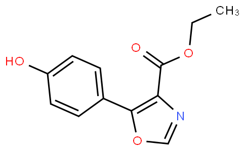 Ethyl 5-(4-hydroxyphenyl)oxazole-4-carboxylate