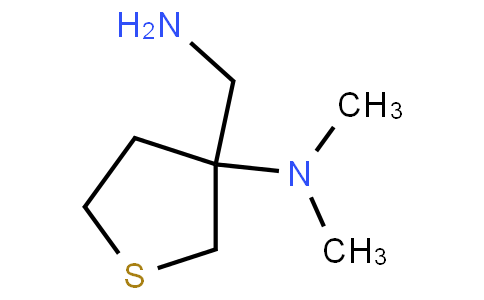 3-(氨基甲基)-N,N-二甲基-3-氨基四氫噻吩