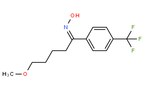 (NZ)-N-[5-methoxy-1-[4-(trifluoromethyl)phenyl]pentylidene]hydroxylamine