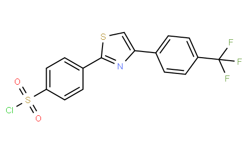 4-[4-[4-(三氟甲基)苯基]-2-噻唑]-磺酰氯