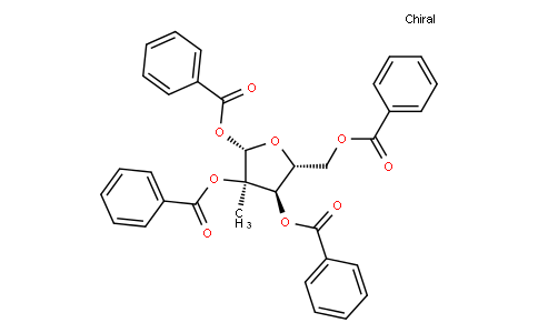 1,2,3,5-四苯甲酰氧基-2-C-甲基-beta-D-呋喃核糖