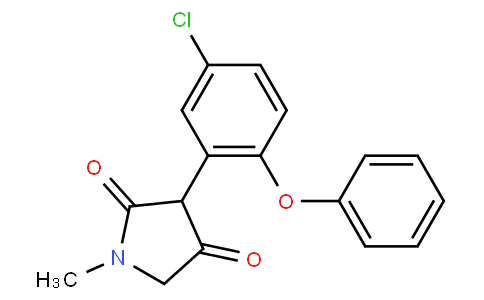 3-(5-chloro-2-phenoxyphenyl)-1-methylpyrrolidine-2,4-dione