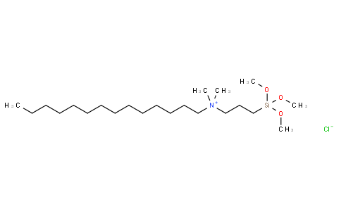 dimethyl-tetradecyl-(3-trimethoxysilylpropyl)azanium,chloride