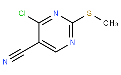 4-chloro-2-methylsulfanylpyrimidine-5-carbonitrile