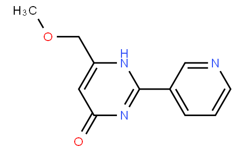 6-(methoxymethyl)-2-pyridin-3-yl-1H-pyrimidin-4-one