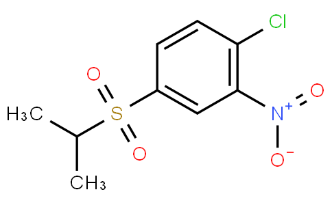 1-chloro-2-nitro-4-propan-2-ylsulfonylbenzene