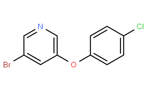 3-Bromo-5-(4-chlorophenoxy)pyridine