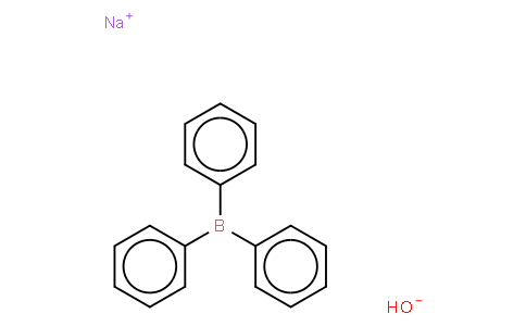 Triphenylborane-sodium hydroxide adduct