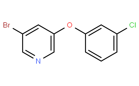 3-Bromo-5-(3-chlorophenoxy)pyridine