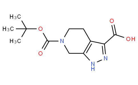 6H-吡唑[3,4-C]1,4,5,7-四氫吡啶-3,6-羧酸 6-(1,1-二甲基乙基) 酯