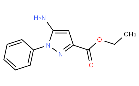 Ethyl 5-amino-1-phenyl-1H-pyrazole-3-carboxylate