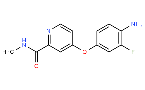 4-(4-Amino-3-fluorophenoxy)-N-methylpicolinamide