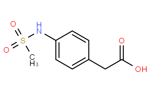 4-(Methylsulphonylamino)phenylacetic Acid
