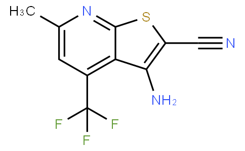 3-AMINO-6-METHYL-4-(TRIFLUOROMETHYL)THIENO[2,3-B]PYRIDINE-2-CARBONITRILE