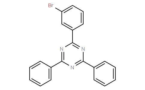 2(3-溴苯基)-4,6-二苯基-1,3,5-三嗪