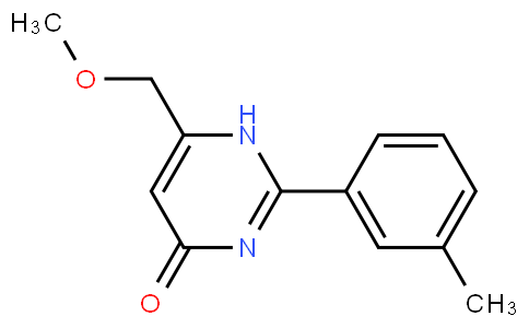2-(3-甲基苯基)-4-羥基-6-甲氧甲基嘧啶