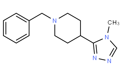 4-(4-甲基-4H-1,2,4-三唑-3-基)-1-(苯基甲基)哌啶