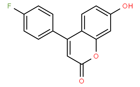 4-(4-氟苯基)-7-羥基-2H-1-苯并吡喃-2-酮