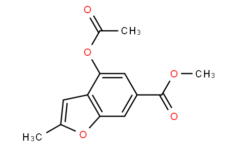 methyl 4-acetyloxy-2-methyl-1-benzofuran-6-carboxylate