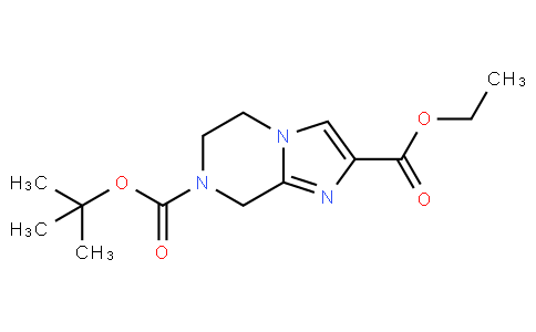 7-Boc-5,6,7,8-四氫咪唑并[1,2-a]吡嗪-2-甲酸乙酯