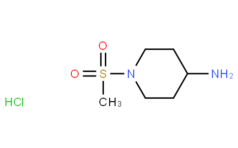 1-(Methylsulfonyl)piperidin-4-amine hydrochloride