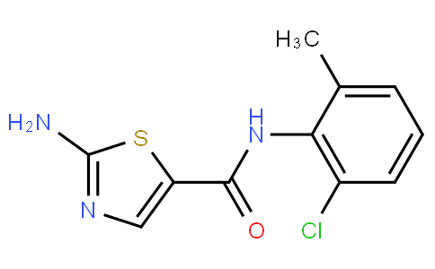 2-amino-N-(2-chloro-6-methylphenyl)-1,3-thiazole-5-carboxamide