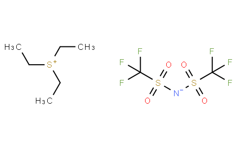 bis(trifluoromethylsulfonyl)azanide,triethylsulfanium