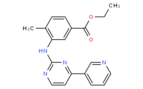 4-甲基-3-[[4-(3-吡啶基)-2-嘧啶基]氨基]苯甲酸乙酯