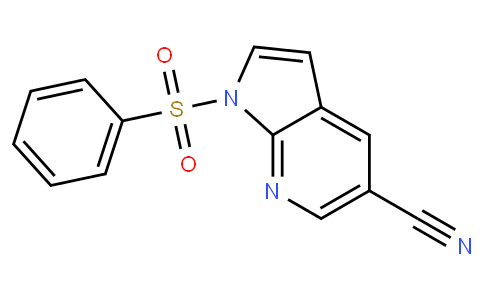 1-Benzenesulfonyl-1H-pyrrolo[2,3-b]pyridine-5-carbonitrile