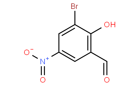 3-溴-2-羥基-5-硝基苯甲醛