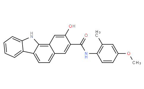 2-羥基-N-(4-甲氧基-2-甲基苯基)-11H-苯并[a]咔唑-3-甲酰胺