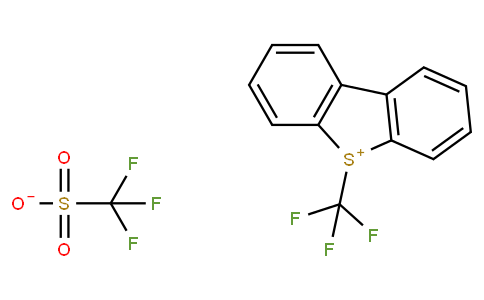 S-(Trifluoromethyl)dibenzothiophenium trifluoromethanesulfonate