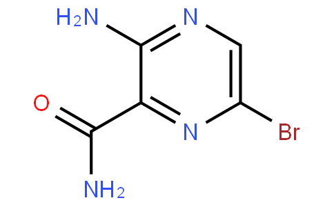 3-Amino-6-bromopyrazine-2-carboxamide