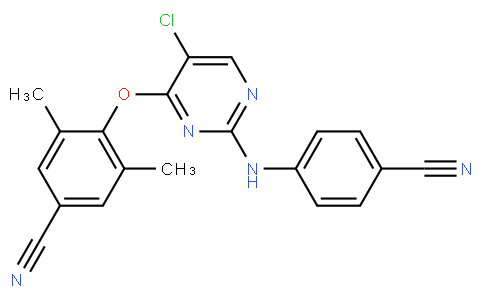 4-[5-chloro-2-(4-cyanoanilino)pyrimidin-4-yl]oxy-3,5-dimethylbenzonitrile