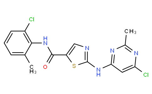 N-(2-chloro-6-methylphenyl)-2-[(6-chloro-2-methylpyrimidin-4-yl)amino]-1,3-thiazole-5-carboxamide