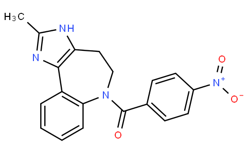 (2-methyl-4,5-dihydro-3H-imidazo[4,5-d][1]benzazepin-6-yl)-(4-nitrophenyl)methanone