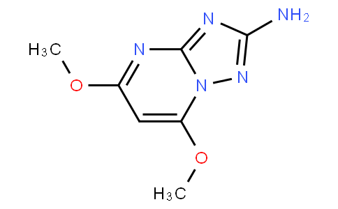 2-氨基-5,7-二甲氧基-1,2,4-三嗪并[1,5-a]嘧啶