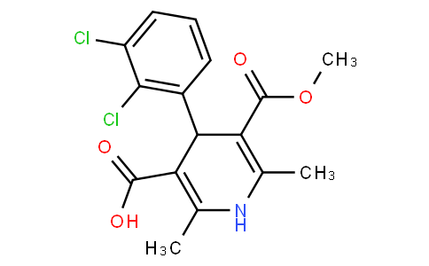4-(2,3-Dichlorophenyl)-5-(methoxycarbonyl)-2,6-dimethyl-1,4-dihydropyridine-3-carboxylic acid