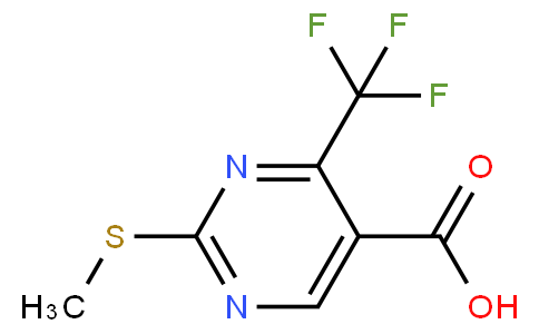 2-methylsulfanyl-4-(trifluoromethyl)pyrimidine-5-carboxylic acid