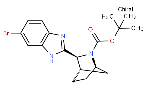 (1R,3S,4S)-tert-butyl 3-(6-bromo-1H-benzo[d]imidazol-2-yl)-2-azabicyclo[2.2.1]heptane-2-carboxylate