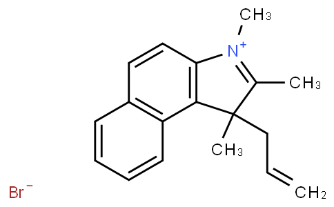 1,2,3-Trimethyl-1-(2-propen-1-yl)-1H-benz[e]indolium bromide